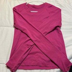 COPY - Sonic pink long sleeve lululemon swiftly size 6